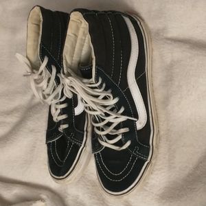 Old Skool Black High top Vans